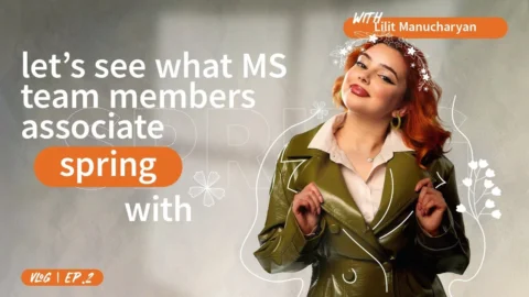Let’s see what MS team members associate Spring with. 🌸